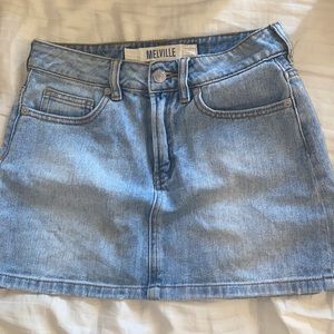 COPY - brandy melville denim skirt